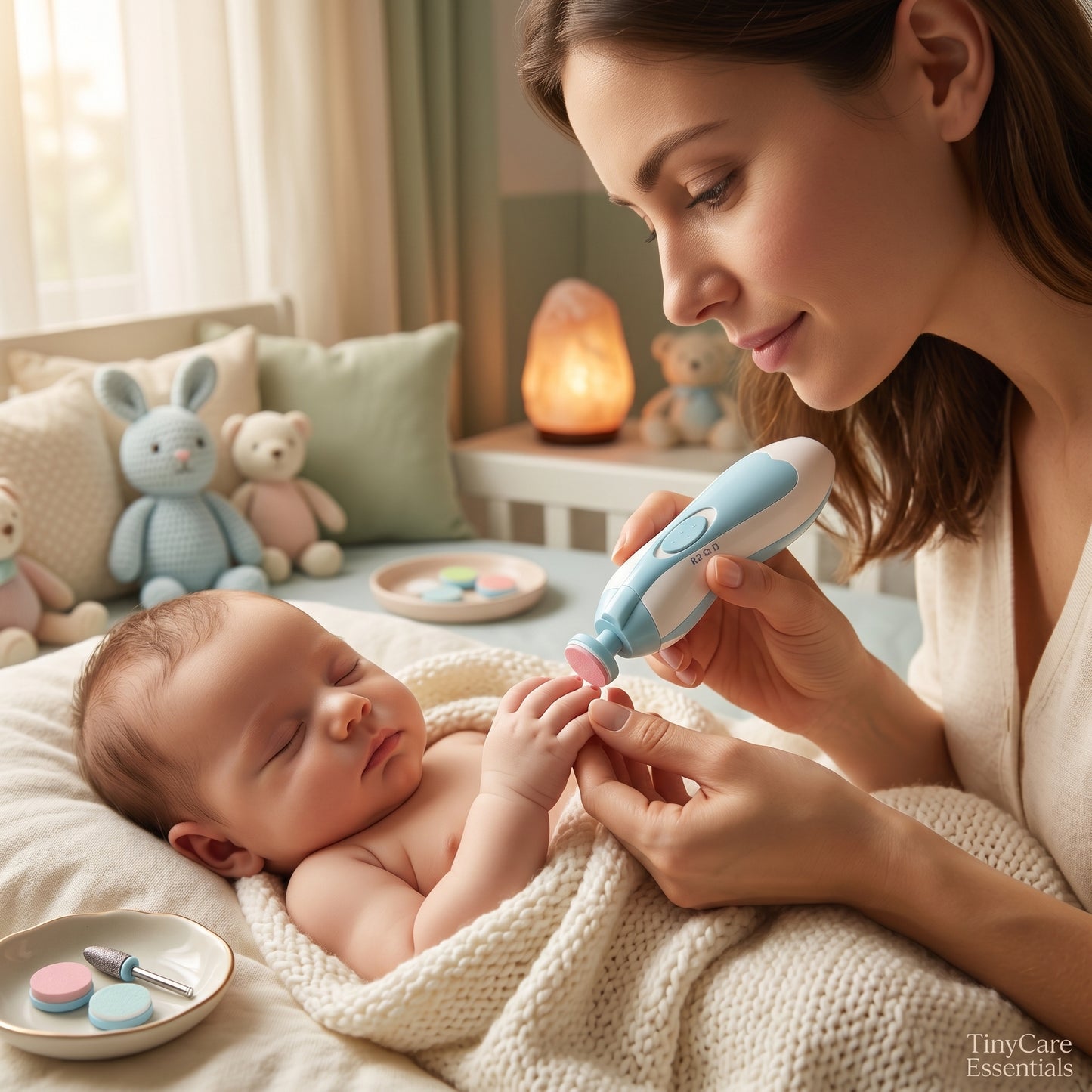 Electric Nail Trimmer Set For Baby