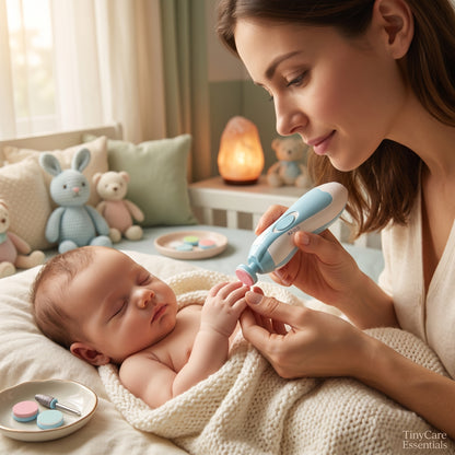 Electric Nail Trimmer Set For Baby