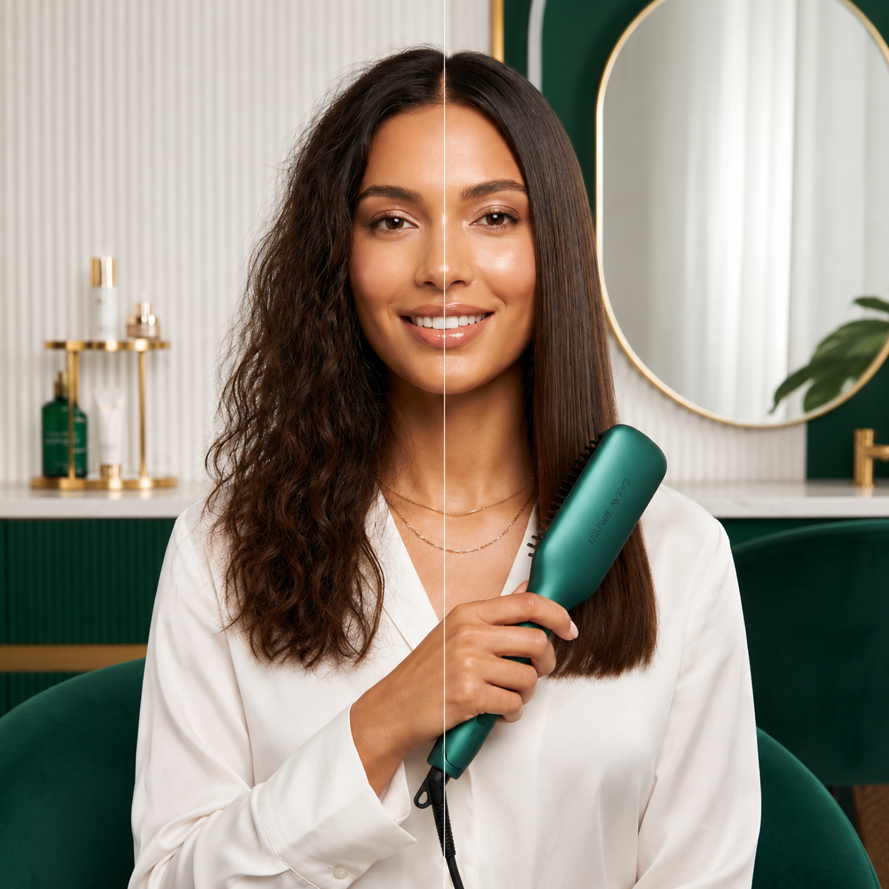 Smooth Hair Straightening Comb